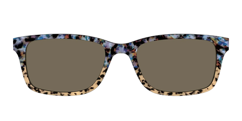 The Polarized Oasis Tortoise Split Sun Top