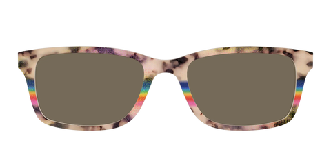 The Polarized Prism Split Tortoise Sun Top