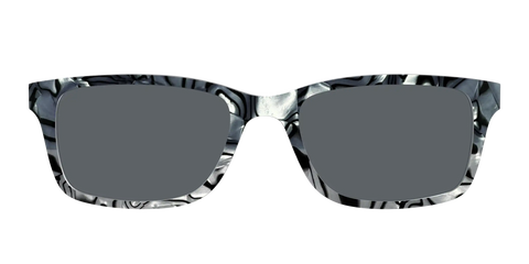 The Polarized Zebra Pearl Split Sun Top