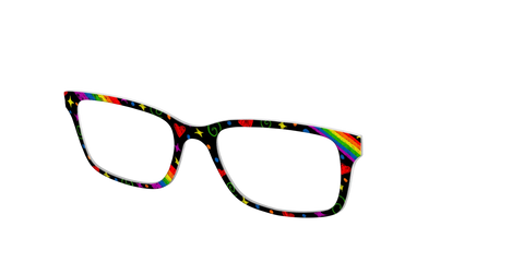 The Rainbow Chalk Doodles