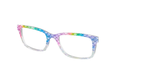 The Rainbow Pearl Scales Crystal