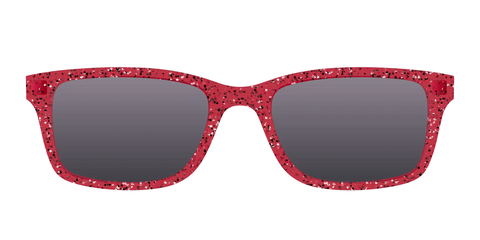 The Polarized Ruby Sparkle Sun Top