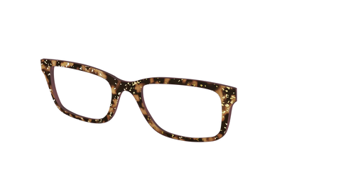 The Sandalwood Tortoise with Gold Foil