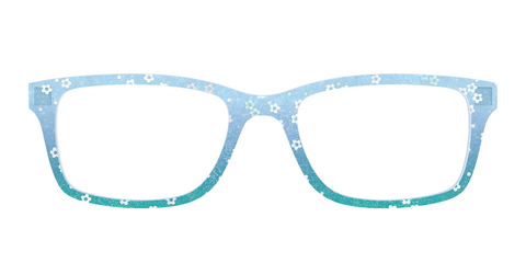 The Sky Blue Crystal with Daisy Glitter