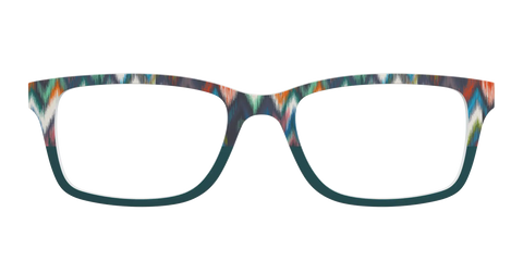 The Teal Ikat Split