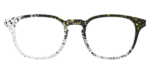 The Black & White Splatter