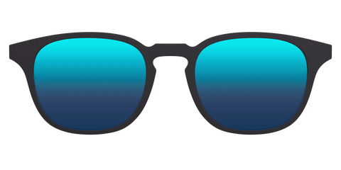 The Polarized Blue Reflective Sun Top