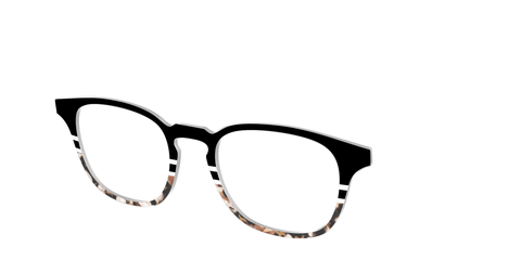 The Chic Tortoise Crystal Split