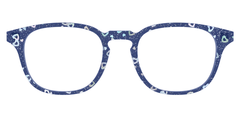 The Denim Heart Glitter Crystal