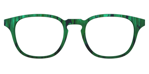 The Emerald Moire Stripes