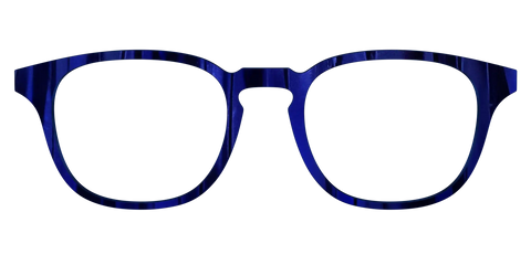 The Indigo Moire Stripes