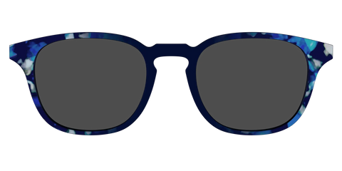 The Polarized Indigo Tortoise Sun Top