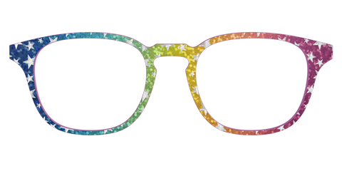 The Iridescent Rainbow Stars