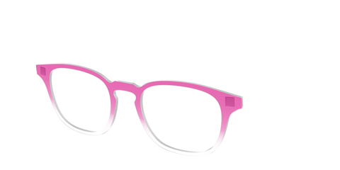 The Magenta Gradient Crystal