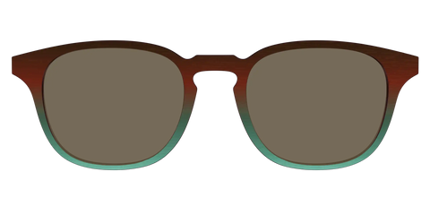 The Polarized Mahogany to Juniper Woodgrain Sun Top