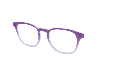 The Plum to Lilac Gradient Crystal