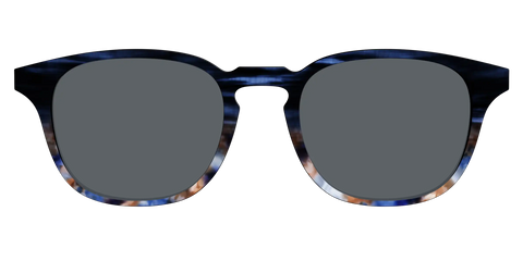 The Polarized Blue Horn Tortoise Sun Top
