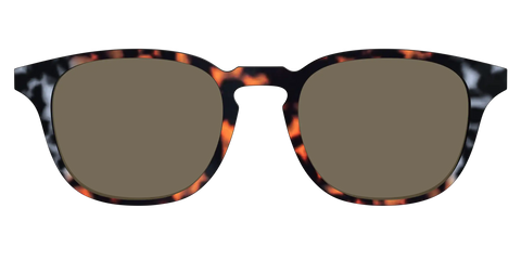 The Polarized Gray & Amber Tortoise Sun Top