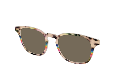 The Polarized Prism Split Tortoise Sun Top