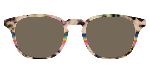 The Polarized Prism Split Tortoise Sun Top
