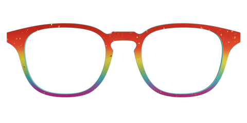 The Spectrum Gradient with Gold Flakes