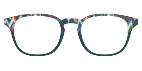 The Teal Ikat Split