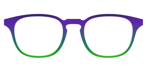 The Ultra Violet to Bright Green Gradient