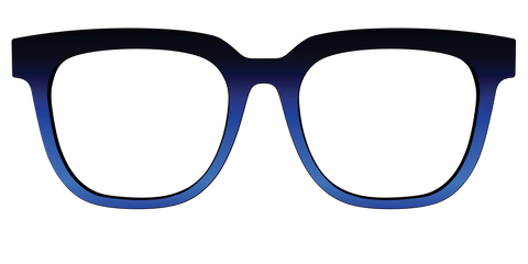 The Black to Blueberry Gradient