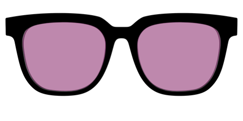 The Black with Pink Racquet Sport Lens