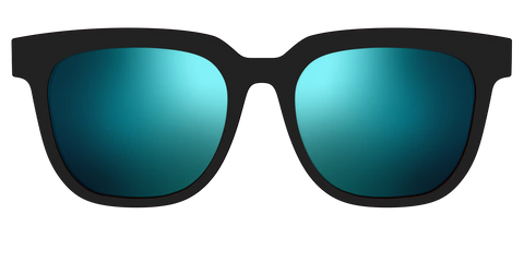 The Polarized Blue Reflective Sun Top