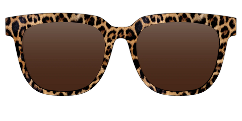 The Polarized Cheetah Spots Sun Top