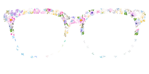 The Delicate Flower Crown with Butterfly Glitter