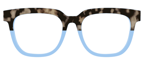 The Denim Tortoise Crystal Split