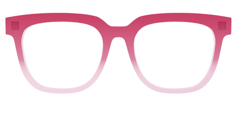 The Flamingo to Blush Gradient Crystal