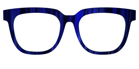 The Indigo Moire Stripes