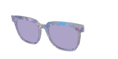 The Lavender Pearl Tort With Celestial Purple Lens