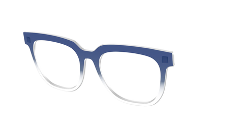 The Navy Gradient Crystal