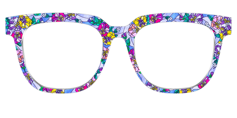 The Pansy Stained Glass
