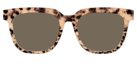 The Polarized Bisque Tortoise Split Sun Top