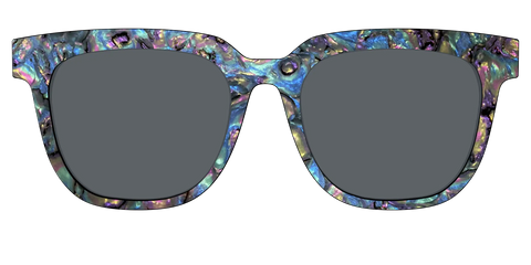The Polarized Midnight Abalone Sun Top