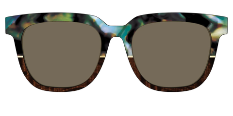The Polarized Mirage Split with Gold Foil Sun Top