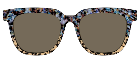 The Polarized Oasis Tortoise Split Sun Top