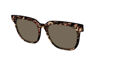 The Polarized Sienna Tortoise Sun Top