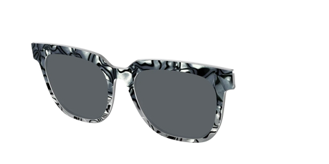 The Polarized Zebra Pearl Split Sun Top