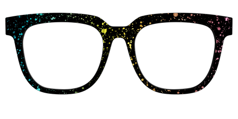 The Rainbow Foil Splatter