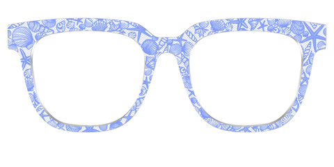 The Reef Blue Shell Lace