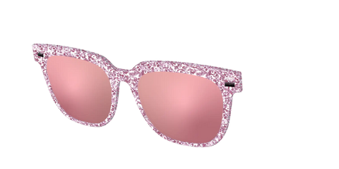 The Polarized Rose Gold Sparkle Sun Top