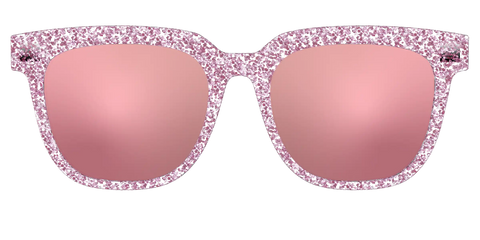 The Polarized Rose Gold Sparkle Sun Top