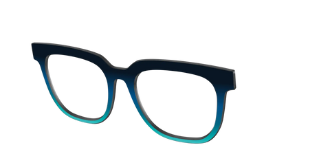 The Royal Blue to Seafoam Gradient