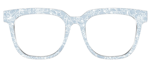 The Something Blue Floral Lace